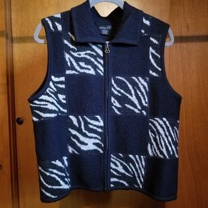 Tally-Ho Wool Vest Sz L